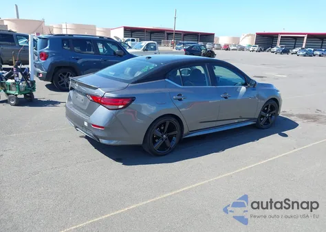 2022 Nissan Sentra Sr Xtronic Cvt z USA, uszkodzony, nr VIN 3N1AB8DVXNY302849